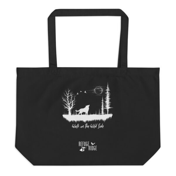 Large organic tote bag